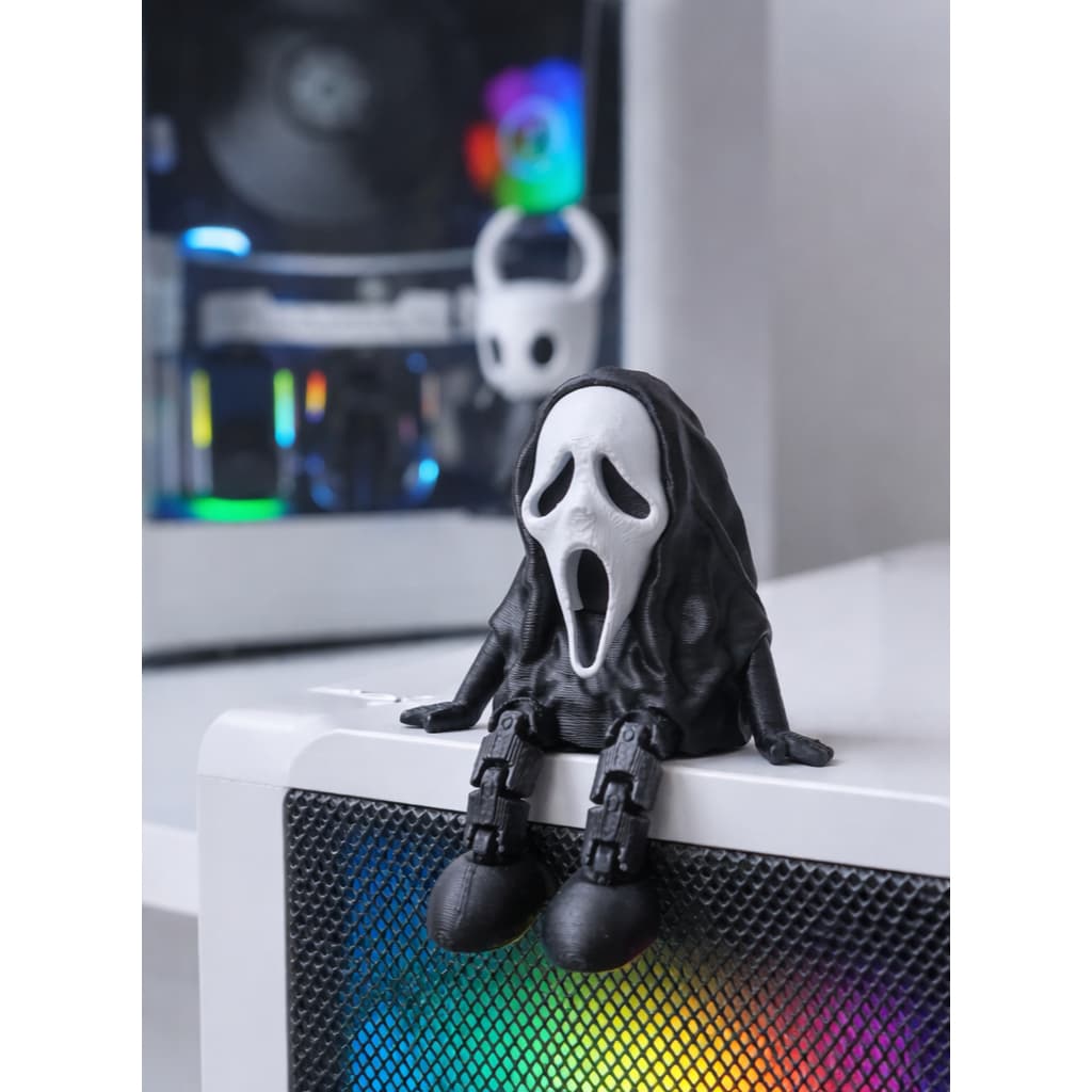 Bonecos Articulados Halloween, Fantasma Articulado, Pânico articulado, perninhas articuladas