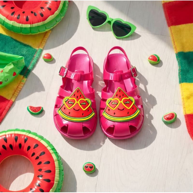 Sandália Infantil Antiderrapante Rasteirinha Para Meninas Super Leve