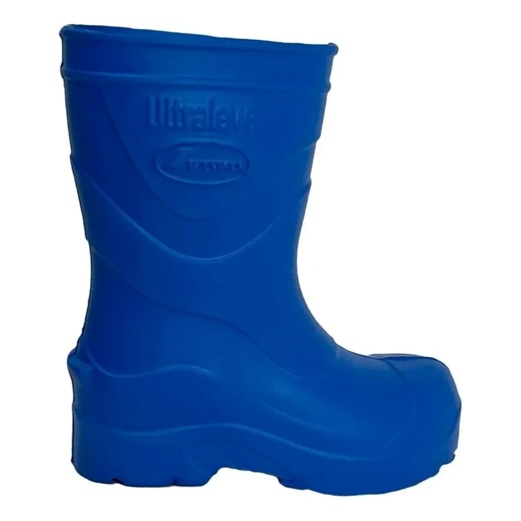Bota De Borracha Baspan Ultraleve Eva Cano Médio Super Leve