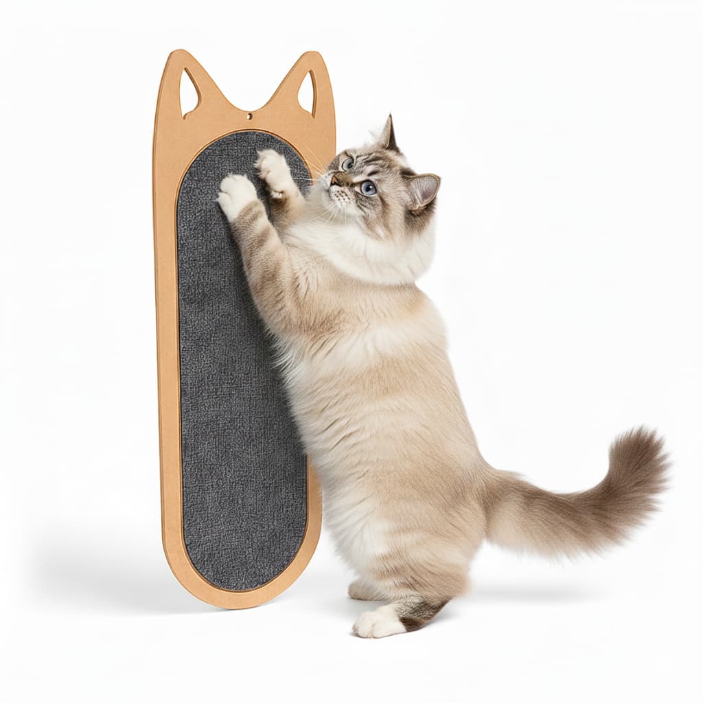 Arranhador de Parede para Gatos 50x15cm Protetor De Móveis Brinquedo Gato