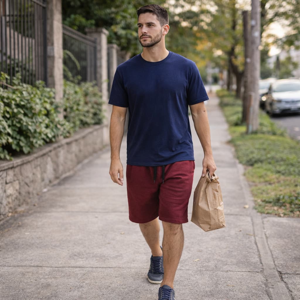 Bermuda Moletom Masculina Kit Até 4 Peças Moletinho Algodão Casual Academia Dia a Dia