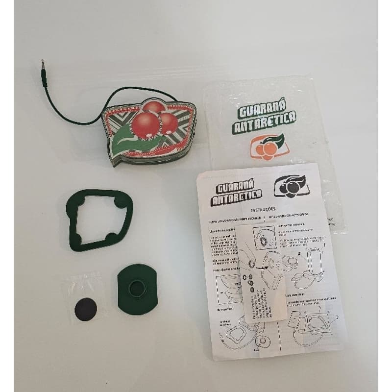mini amplificador de som da marca Guaraná Antarctica