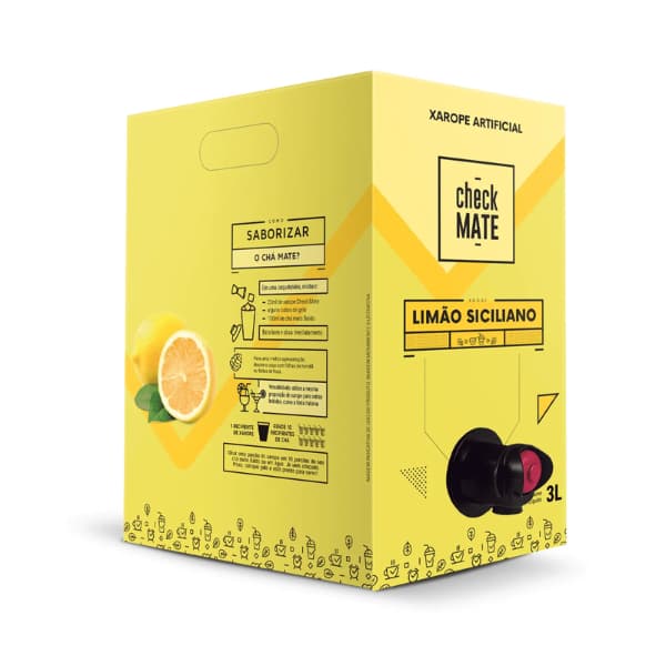 XAROPE BALDO SABOR LIMÃO SICILIANO BAG IN BOX 3L