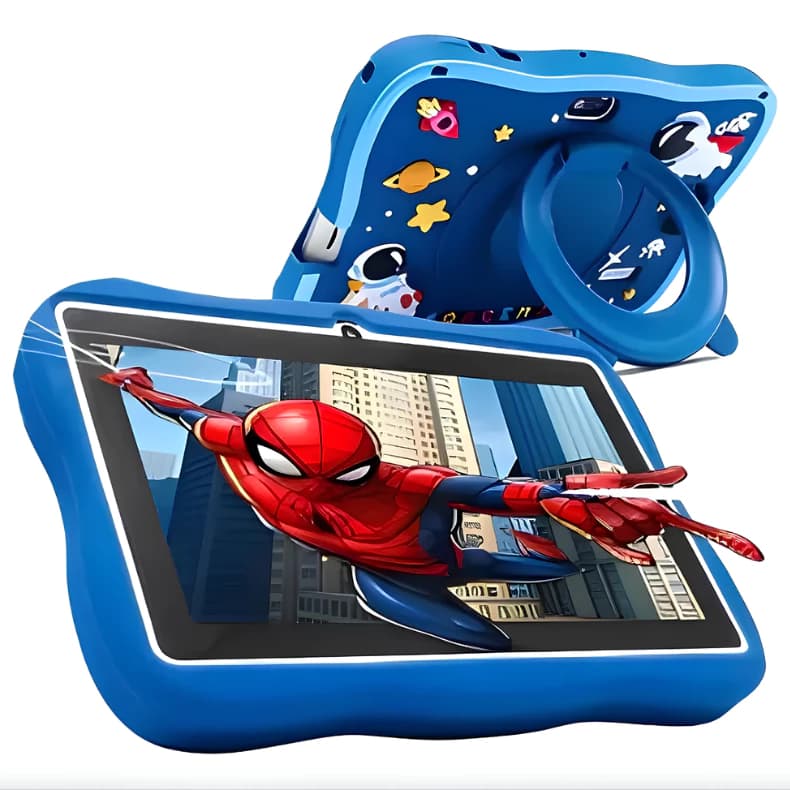 Tablet Infantil Kids PC de 7 Polegada com Wifi Bluetooth Android Super Resistente + Capinha