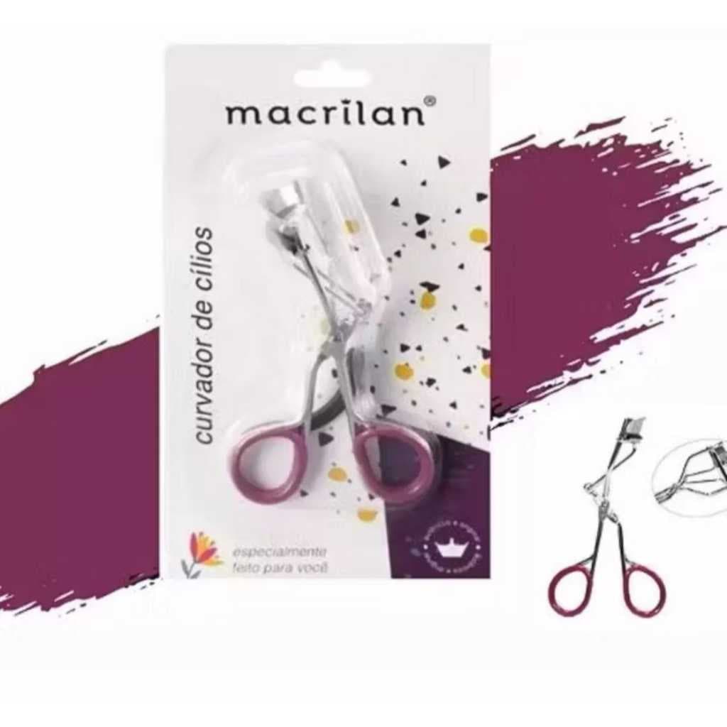 Curvex de Cílios Profissional Macrilan Curvador Modelador Efeito Curvado Perfeito