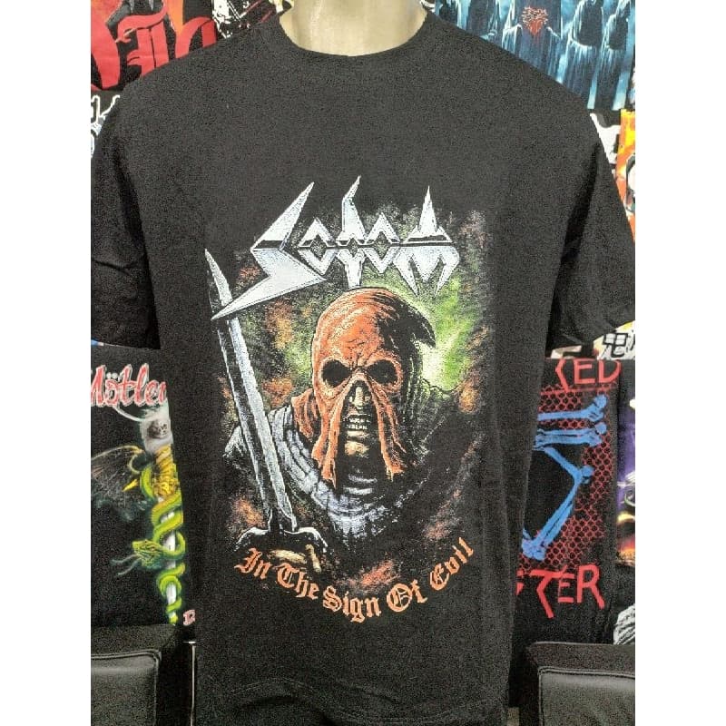 Camiseta unissex Sodom In The Sign Of Evil HCD trash metal rock metal