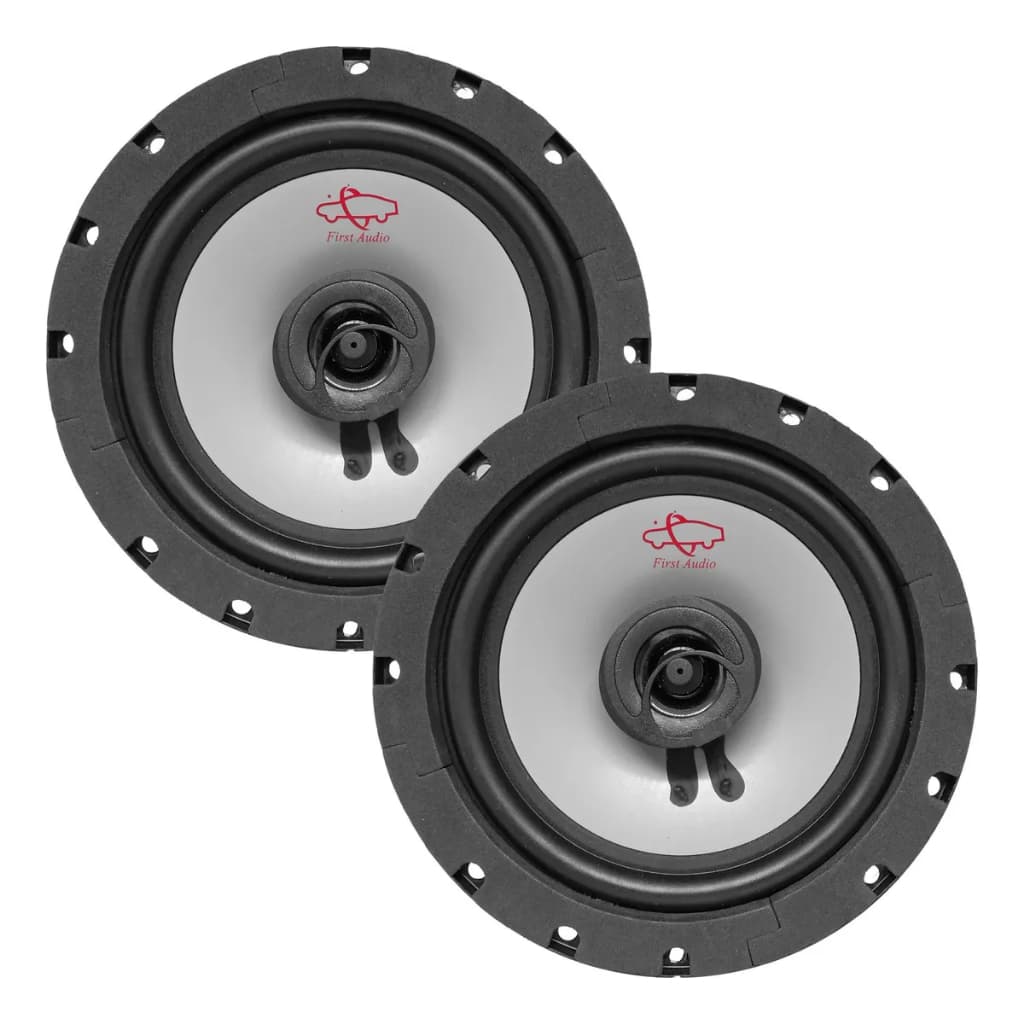 Par Alto Falante 6" 100W Magnetic Tweeter First Option 4 Ohms Som Automotivo Porta Carro
