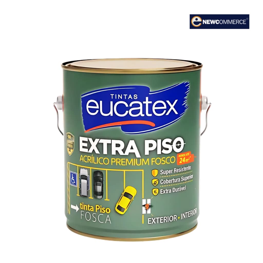 Tinta Acrilica Eucatex Premium Extra Piso Lata 3,6l - Cores