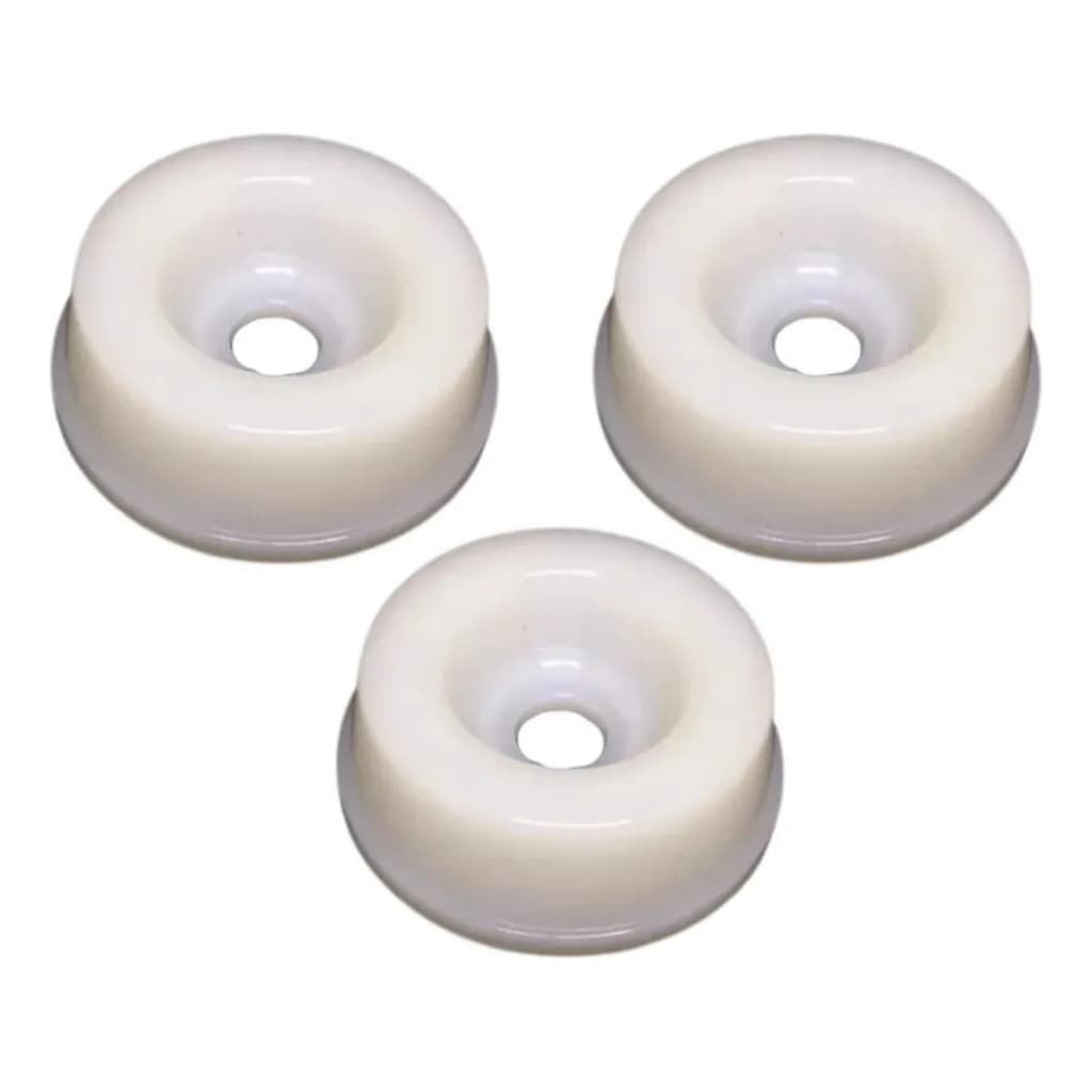 3pç Protetor Porca Copinho Limitador Altura Nylon Roçadeira