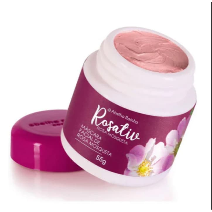 ABELHA RAINHA ROSATIV MASCARA FACILAL  DE ROSA MOSQUETA 55 g