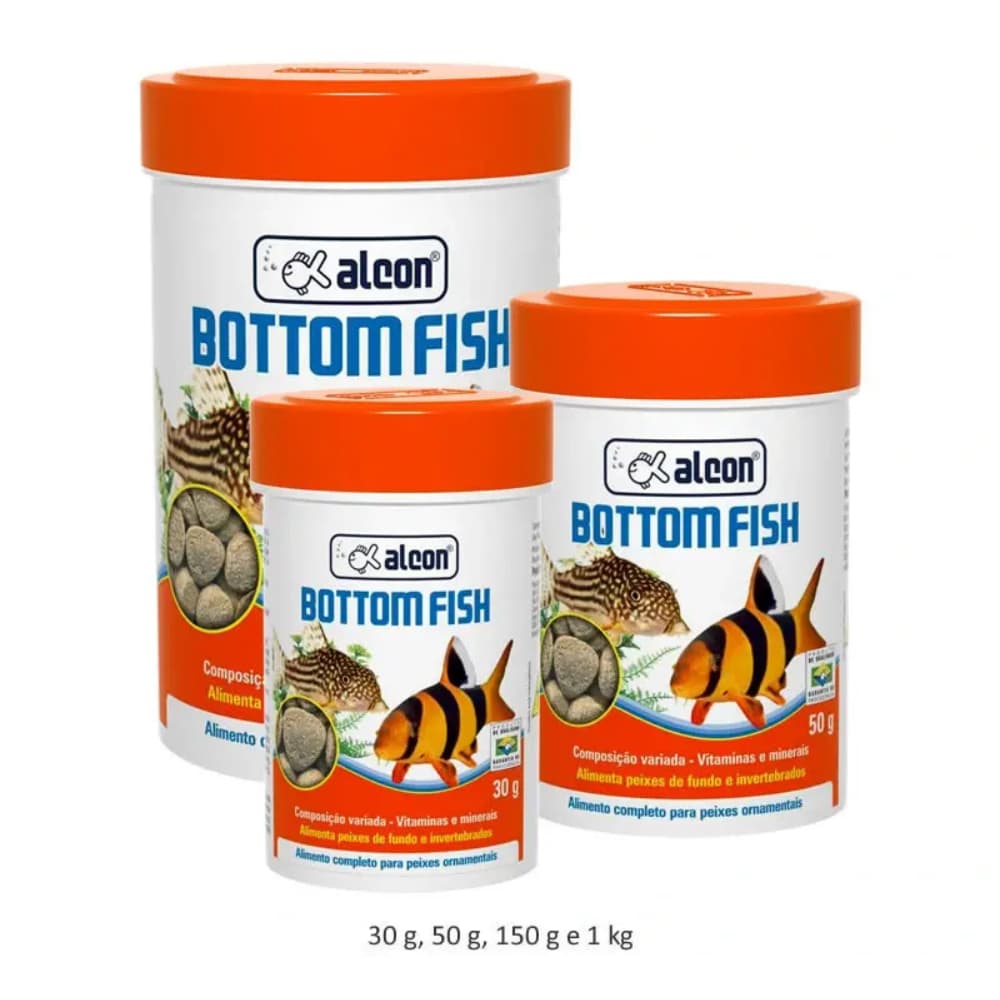 Ração Para Peixes de Fundo Alcon Bottom Fish