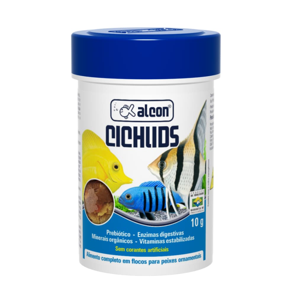 Ração de Peixes Ornamentais Alcon Cichids