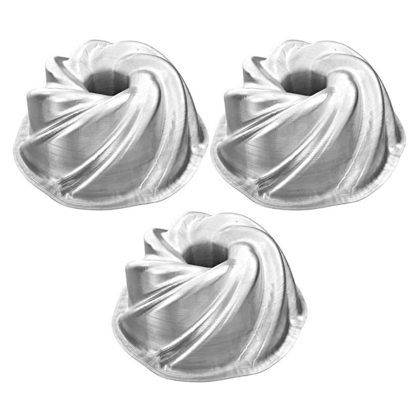 Formas Vulcão 17x7,5cm - 03 Unidades