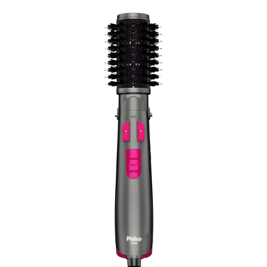 Escova Rotativa Philco Bivolt 1300w Opção Secador Ion Toureline
