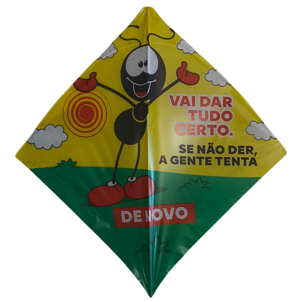 Raia pipa papagaio 38x38 100 Unidades sortidos