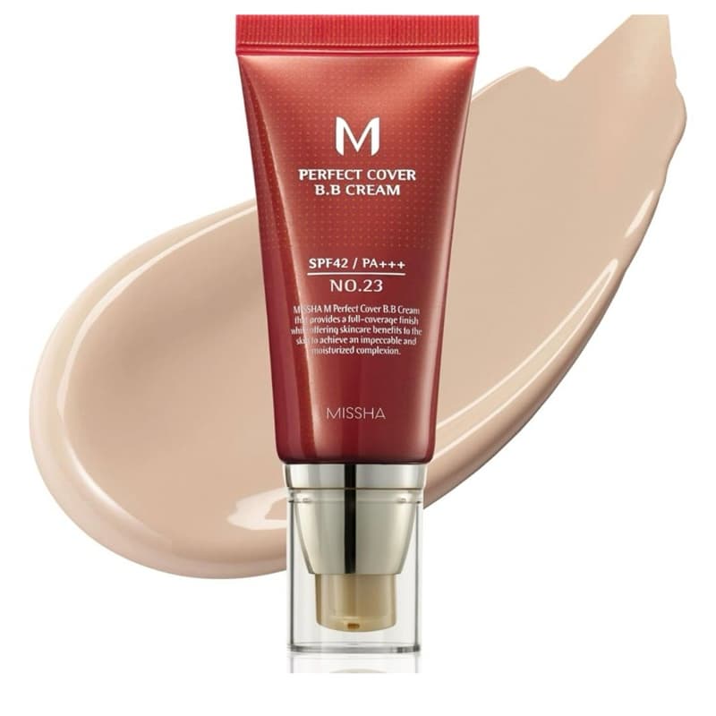 M Perfect Cover BB Cream 50ml Missha - Base Facial 23 - Natural Beige