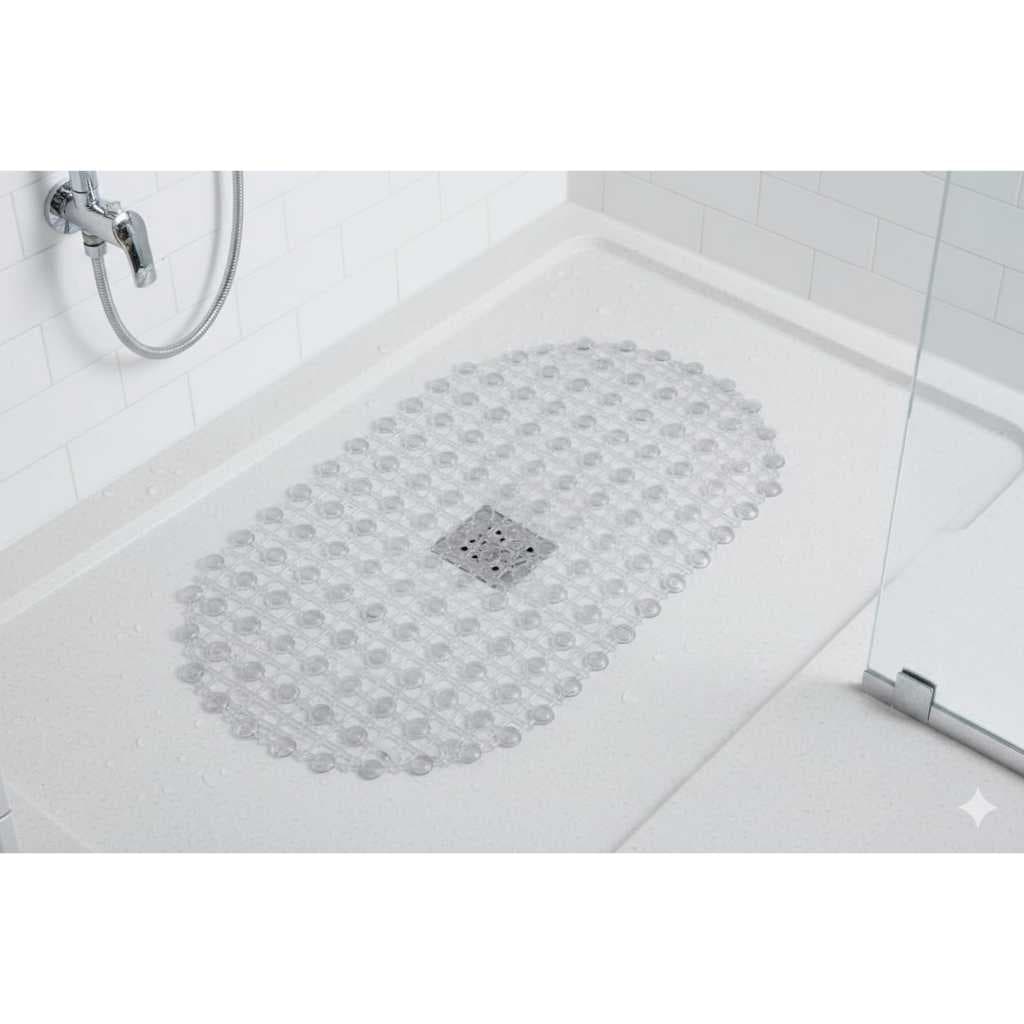 Tapete de Banheiro Ventosa Cristal box EuroTextil
