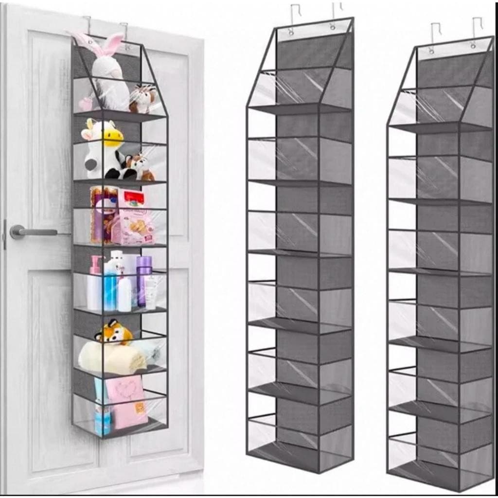 Organizador 4 / 6 Andares Multiuso Suporte Bolsas Cosméticos Pendurado Porta Tecido Multifuncional