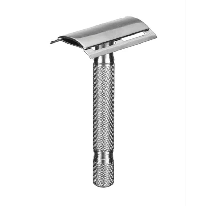 Barbeador Retrô de Metal – Alta Durabilidade e Acabamento Profissional