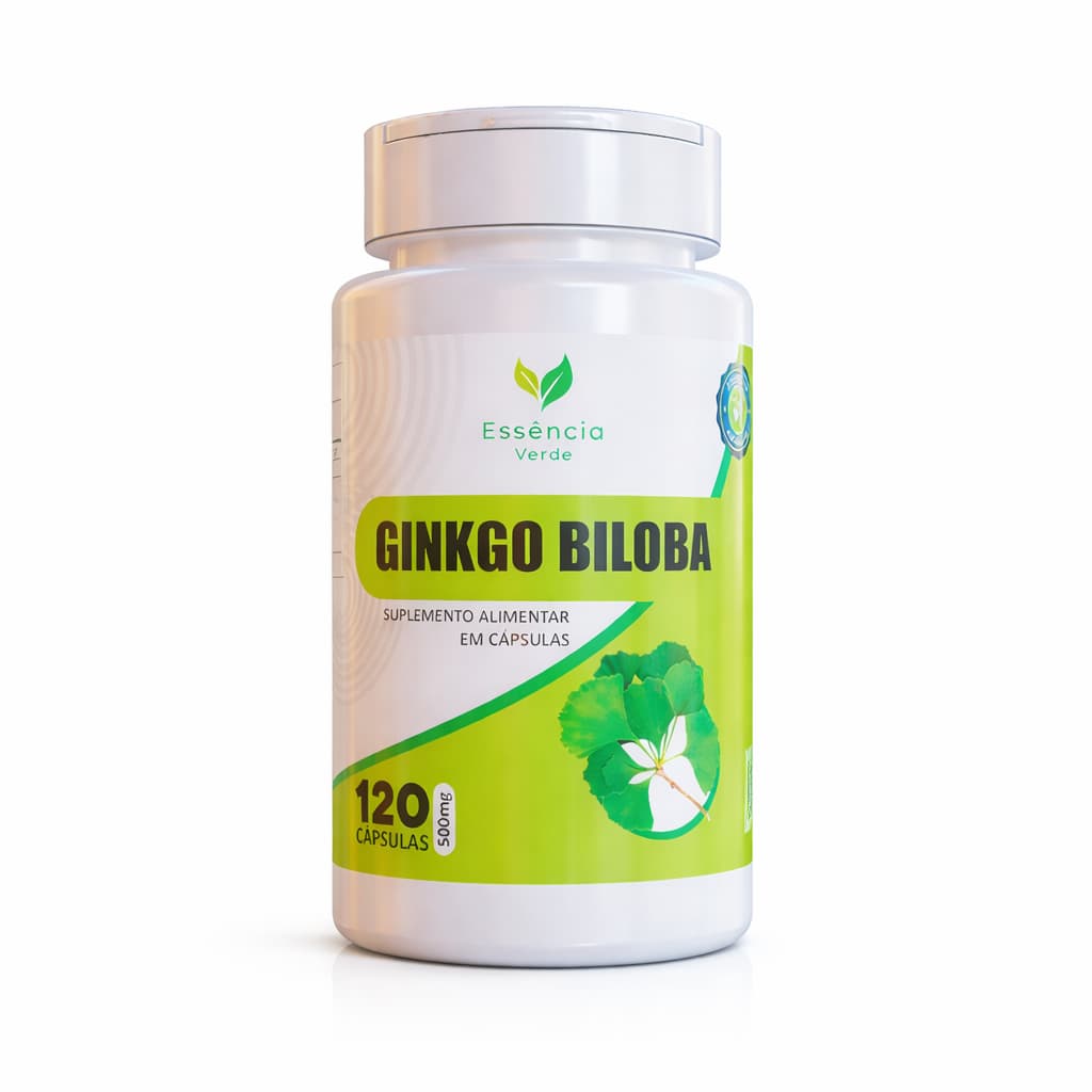 Ginkco Biloba Premium 120 Capsulas ginco 100% Puro original Foco Concentração