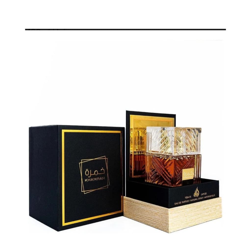 PERFUME KHAMRAH LATTAFA: O segredo do luxo árabe com notas de tâmara e canela.