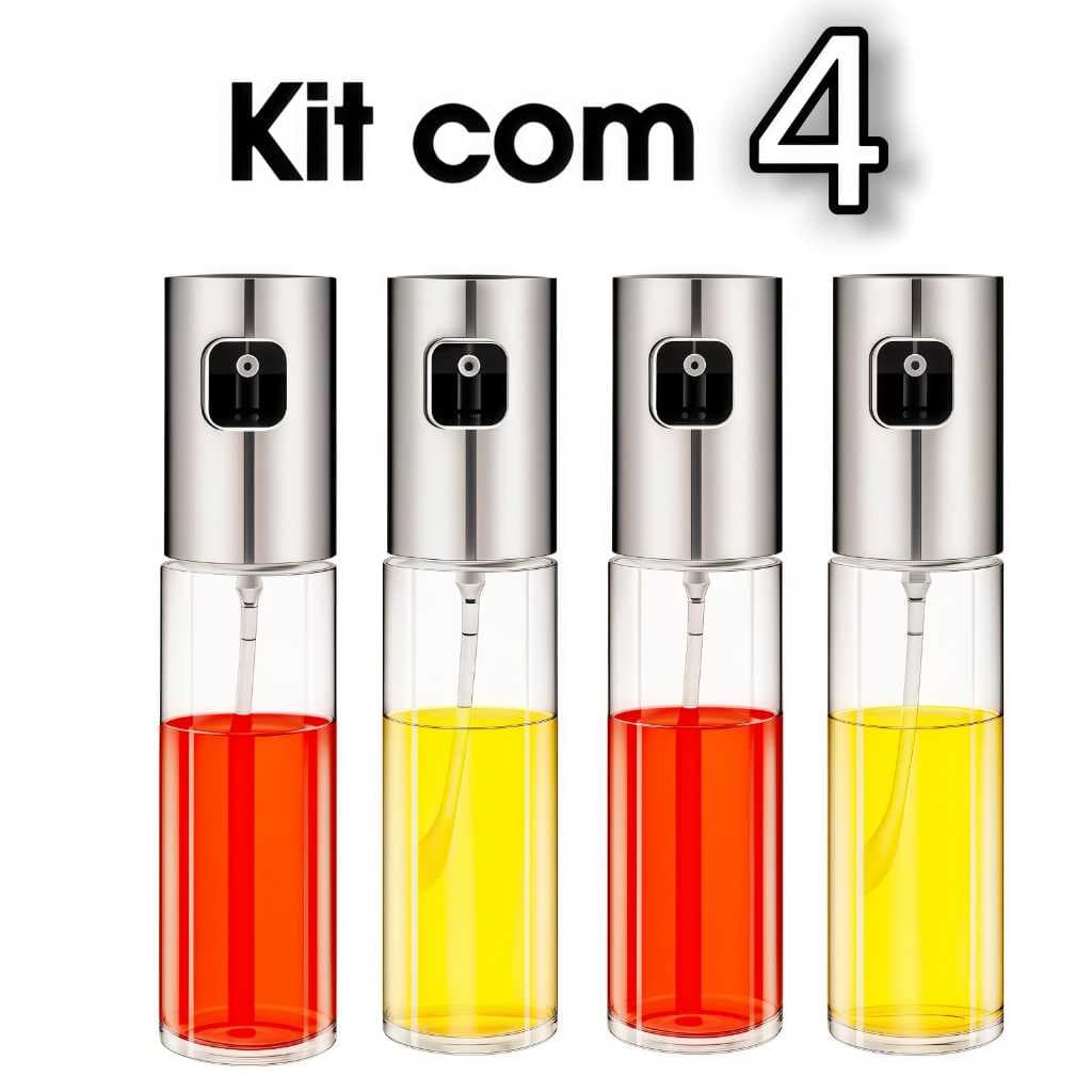 Spray Pulverizador Borrifador Azeite Vinagre em Vidro