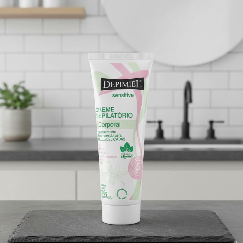 Creme Depilatório Corporal Sensitive Argan - Depimiel 120g