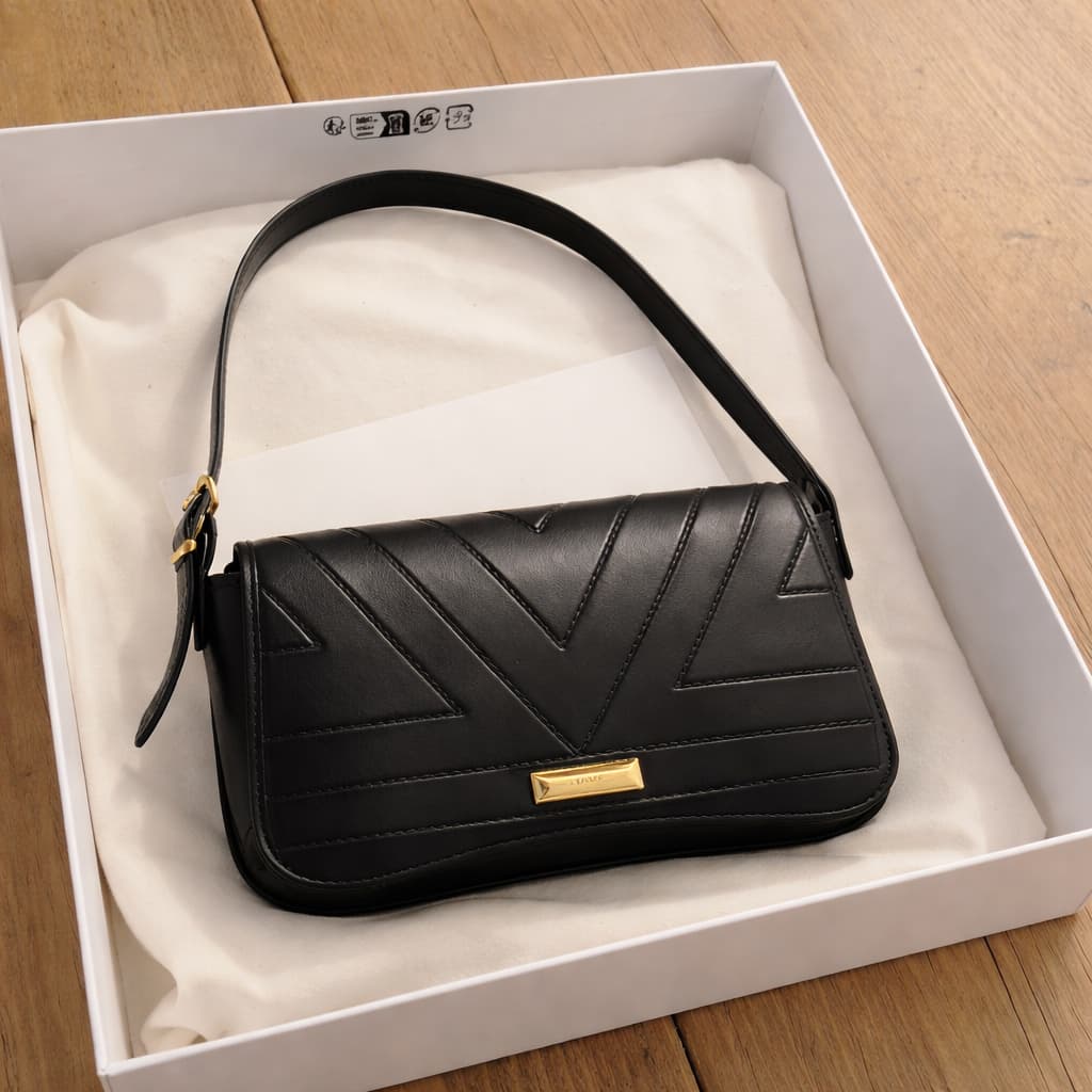 Bolsa feminina de ombro elegante, bolsa moderna em couro sintético promoção 5 cores