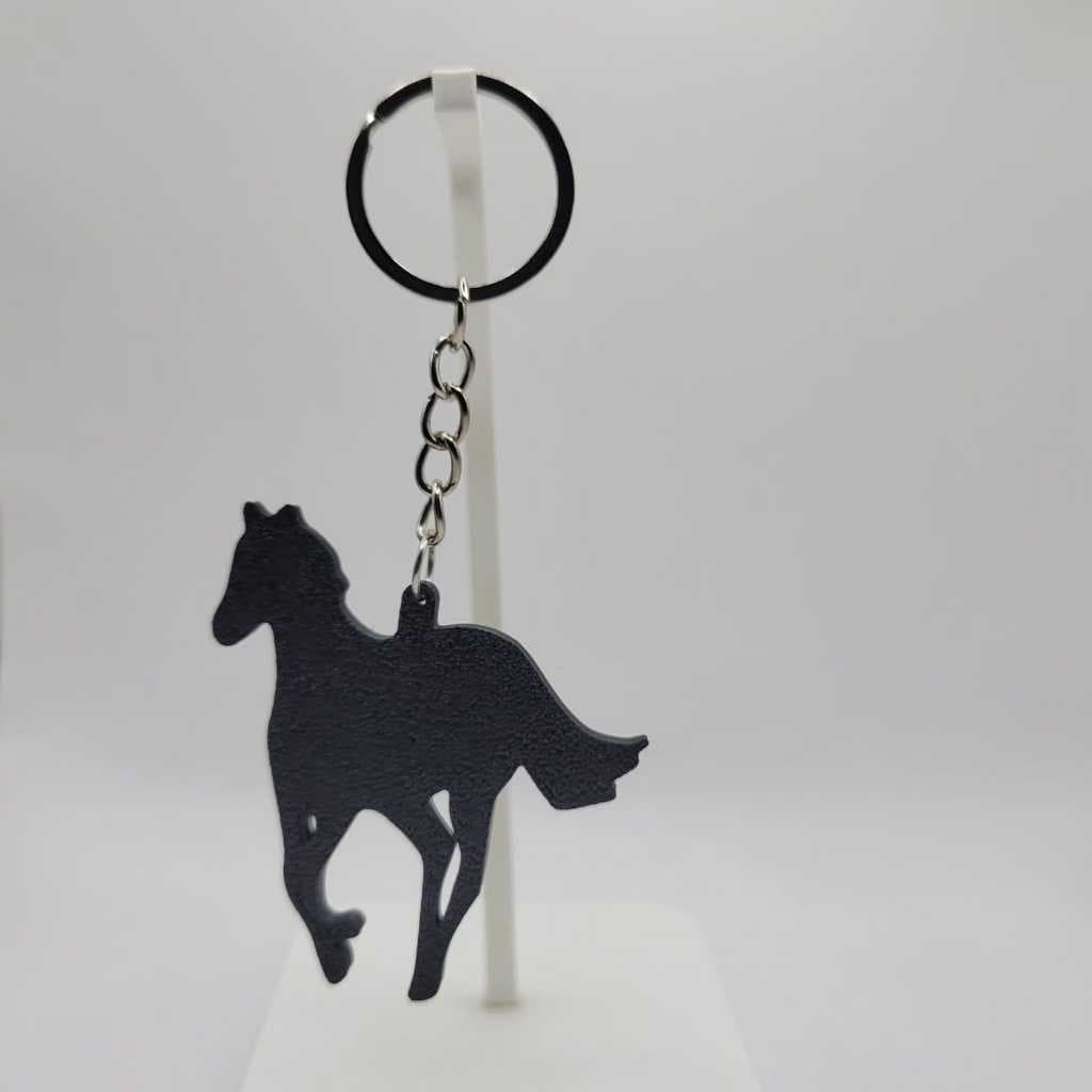 Chaveiro Deftones White Pony Logo