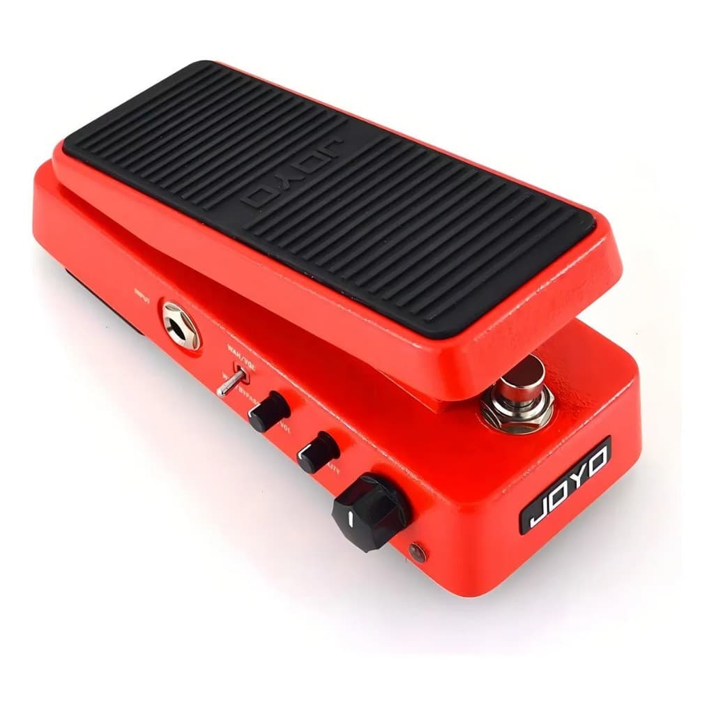 Pedal de Guitarra Joyo Multimode Wah 2 Efeito Wah-wah E Volume com 6 velocidades ajustáveis.