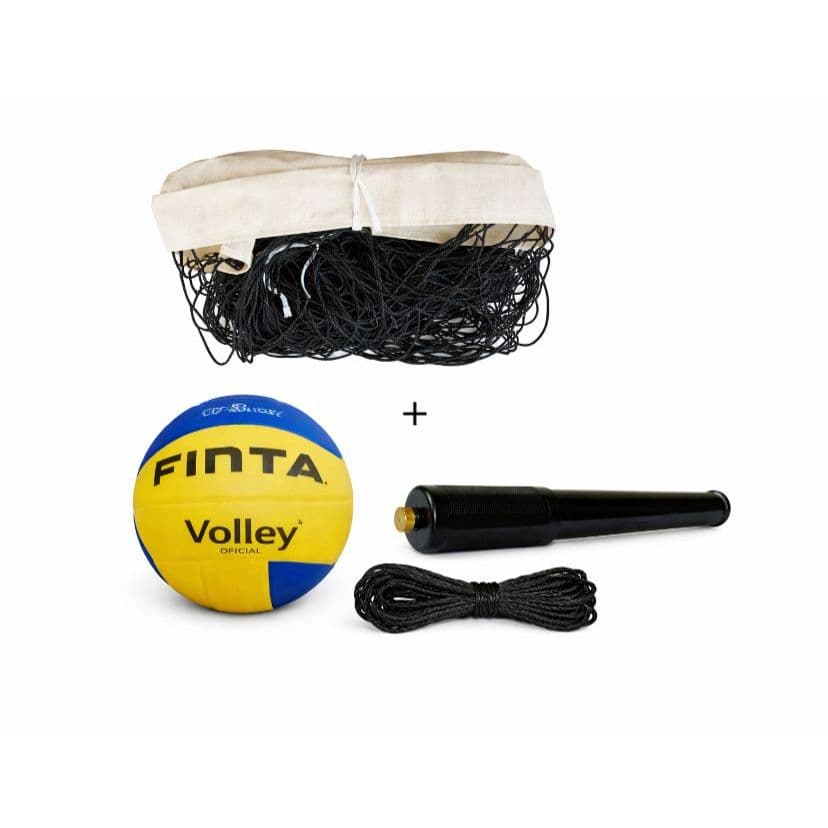Kit Rede de Vôlei 5m p/ Sítio Top