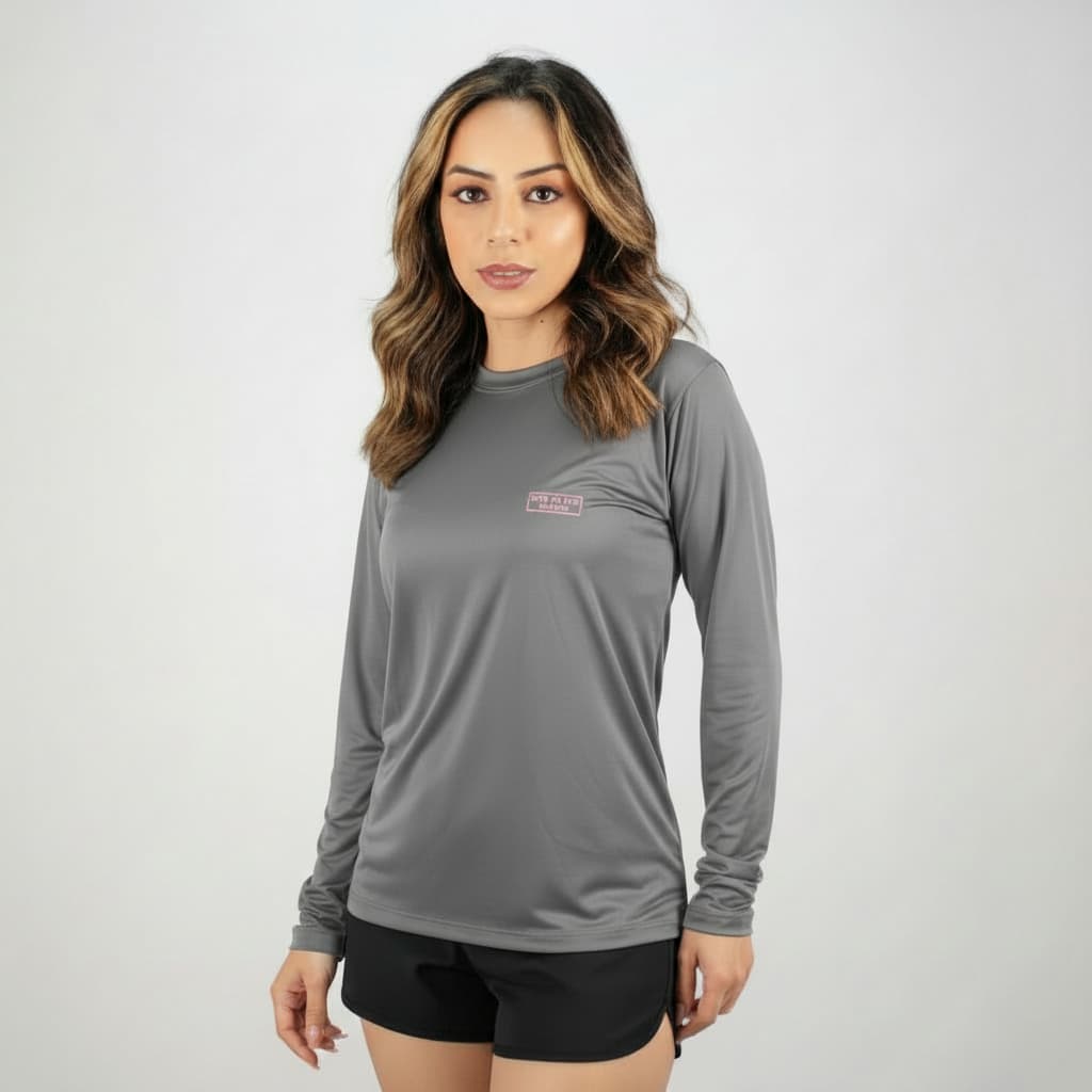 Camisa Proteção Solar UV50+ Feminina | Segunda Pele Dry Fit Secagem Rápida Praia Academia ESPORTE