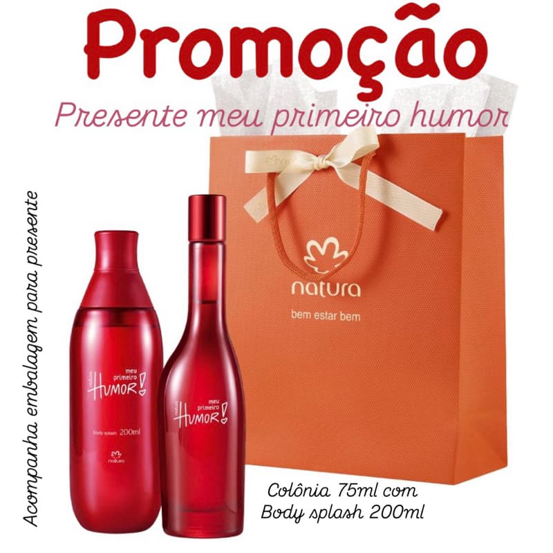 Presente Humor Feminino Natura - Escolha uma Variação Acompanha Embalagem Presenteável