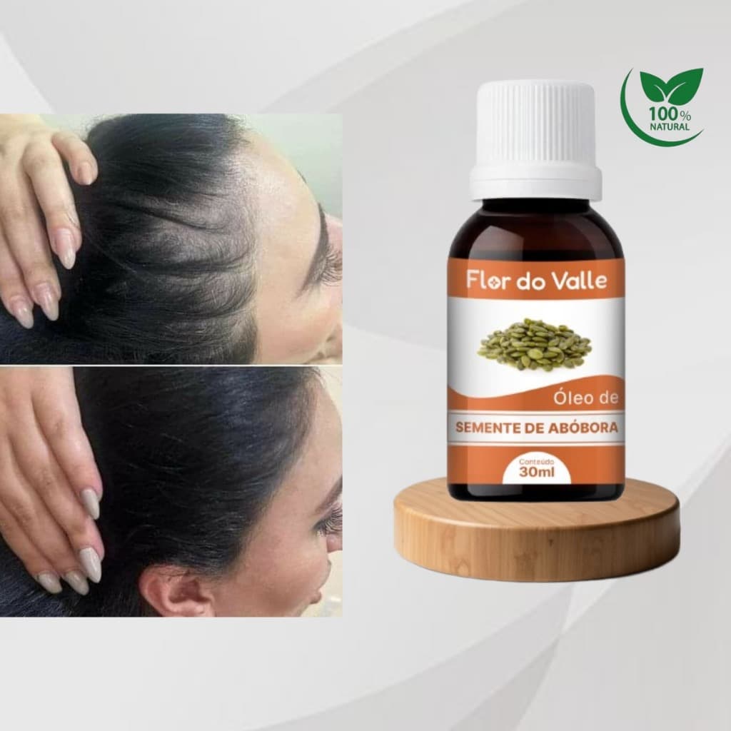 Óleo de Semente de Abóbora 30ml – Flor do Valle
