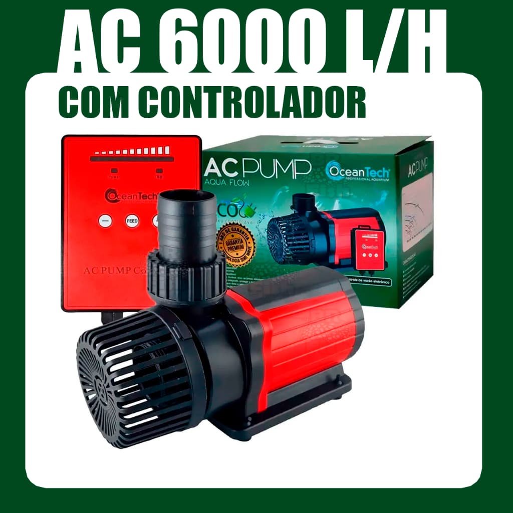 Bomba Eletrônica Ocean Tech Ac-6000 C/ Controle Vazão