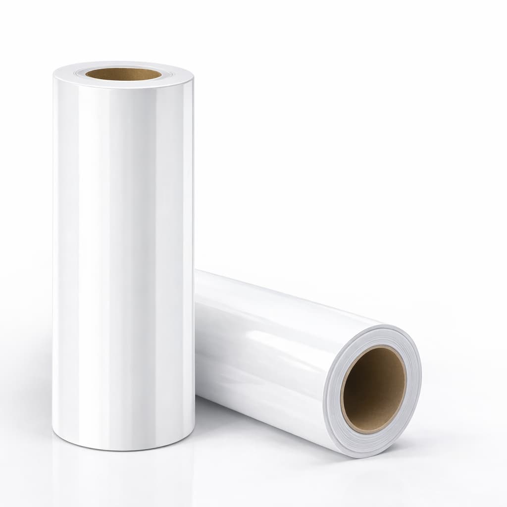 Rolo Vinil Adesivo Branco Profissional Para Impressão 1,06 x50m 8mm