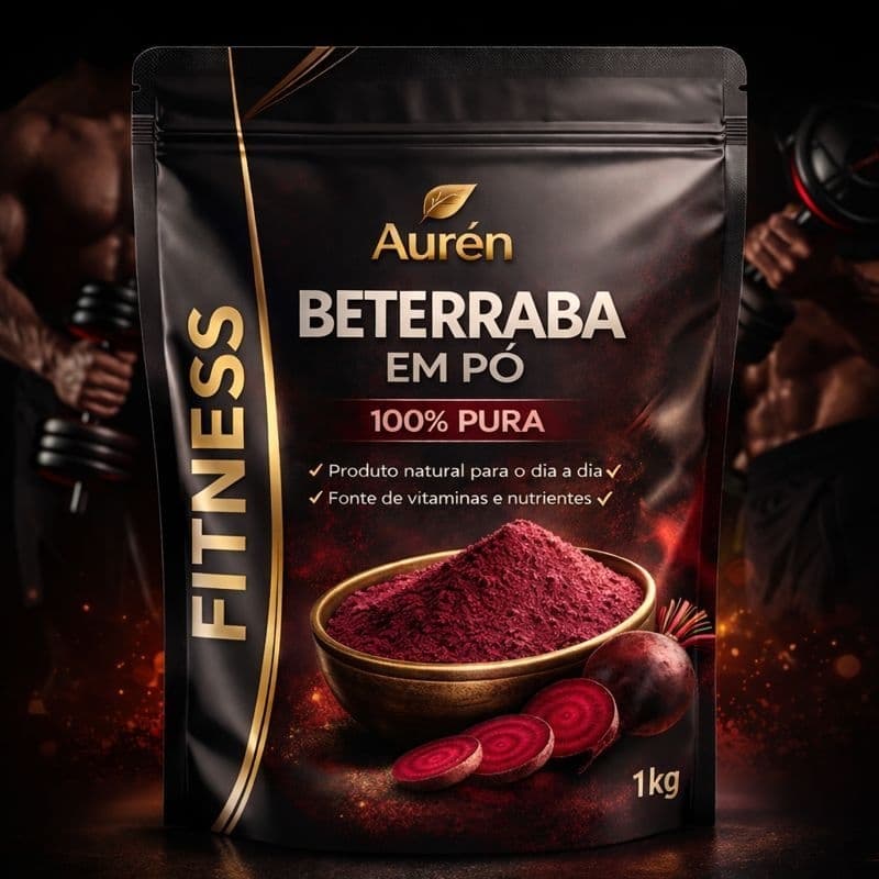 Beterraba em Pó Fina e Pura – Produto Natural 1kg rica em Nitratos