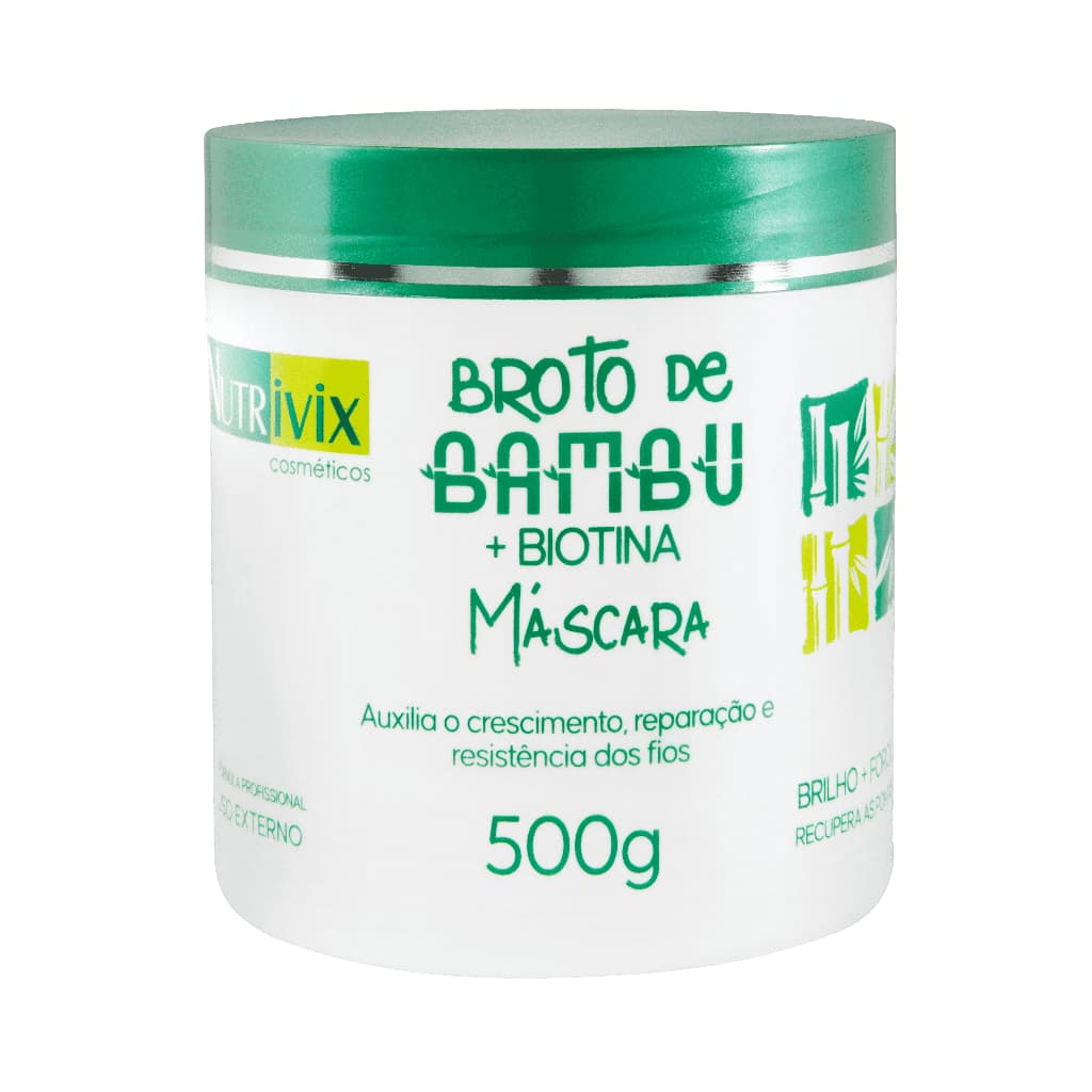 Máscara Broto De Bambu - Nutrivix Cosméticos