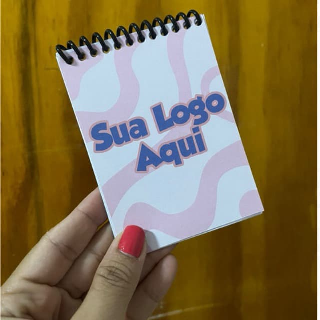 Bloco de notas Personalizada | Bloco de Anotações | Lembracinha Festa infantil | Bloco Logomarca