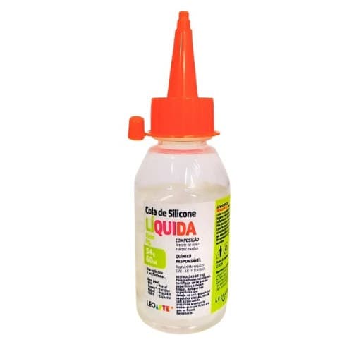 Cola Líquida De Silicone Leoarte 60ml Multiuso Artesanato