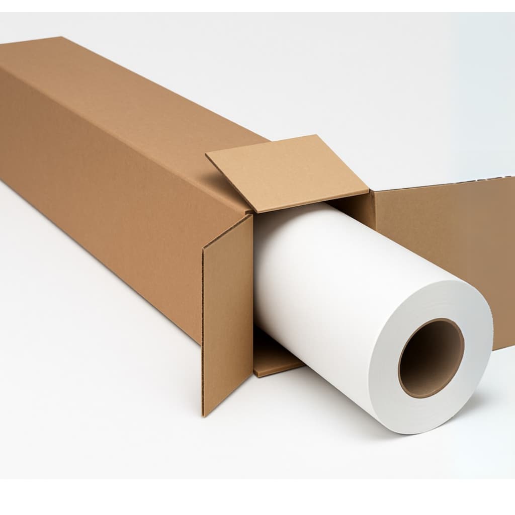 Rolo Papel Fotográfico Glossy 180g 610mm x 30m Masterprint | Alta Definição | Secagem Rápida | Plotter Inkjet
