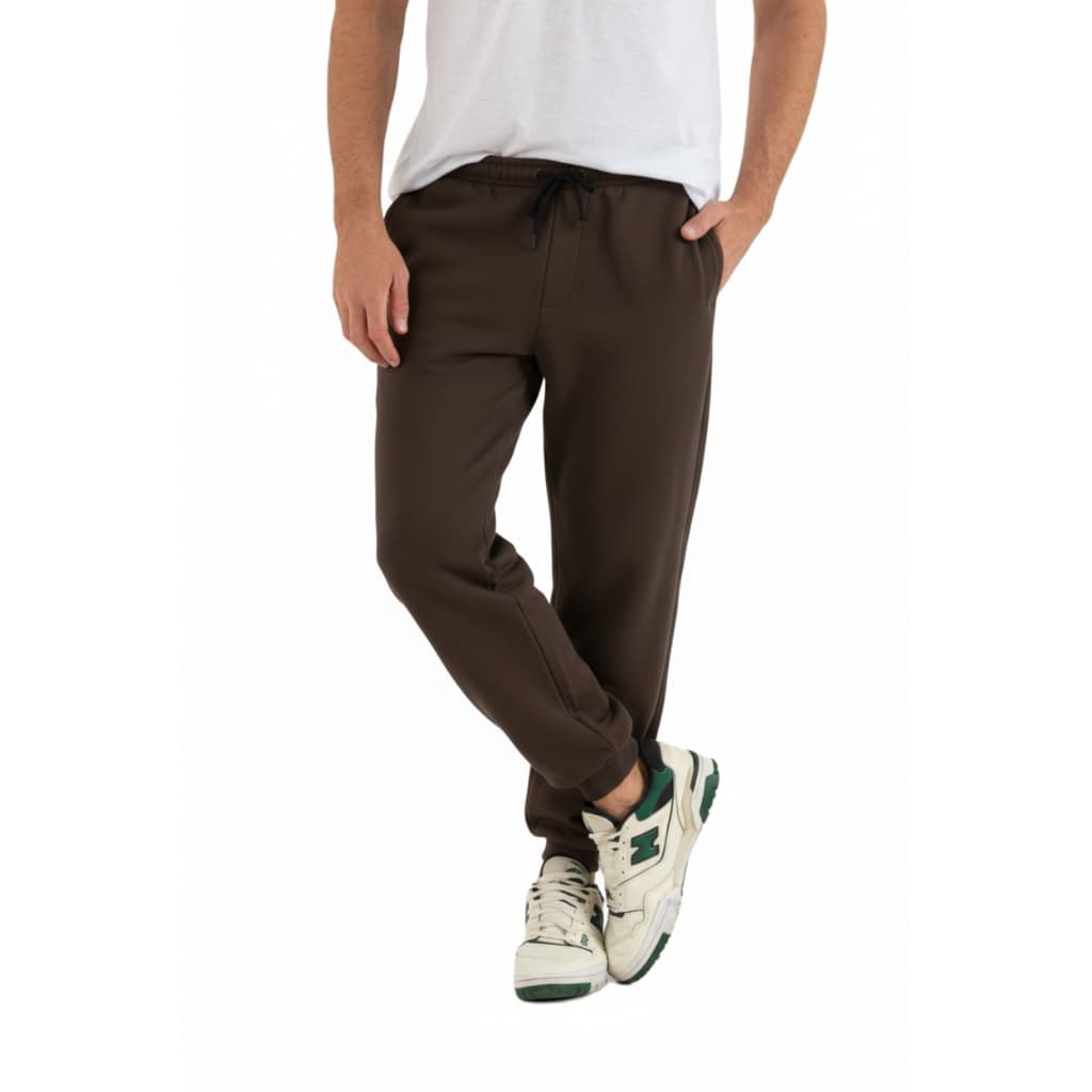 Calça Moletom Unissex Peluciada C/ Punho: Conforto e Estilo Versátil para Qualquer Momento