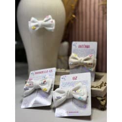 Laço infantil menina Marih personalizado