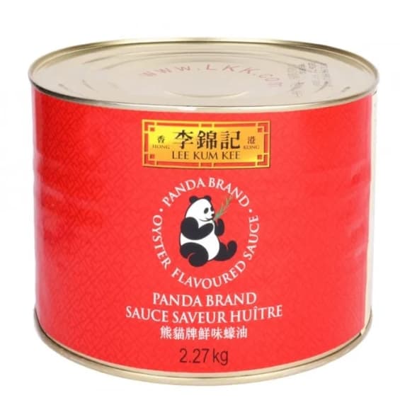 MOLHO DE OSTRA PANDA LATA  Lee Kum Kee Lata 2,27 Kg
