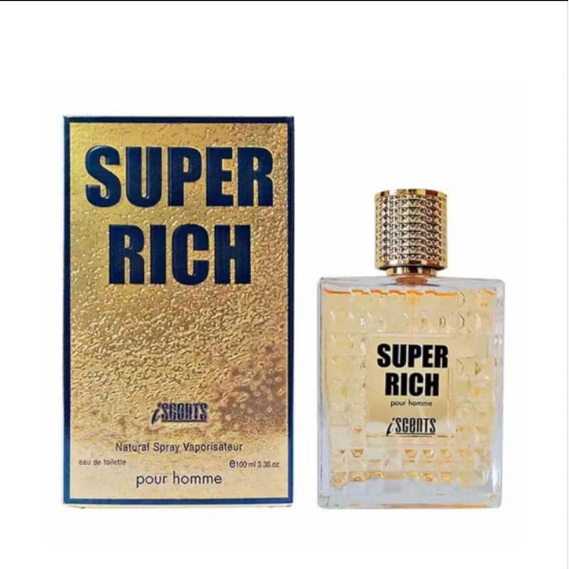 Perfume Super Rich I-Scents 100ml + Brinde
