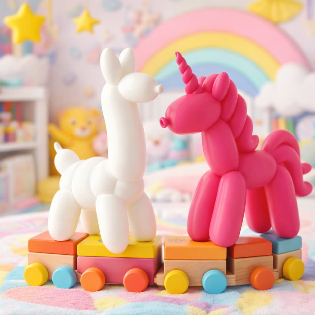 Unicórnio & Lhama de Balão – Decoração e Artigo de Festa Infantil