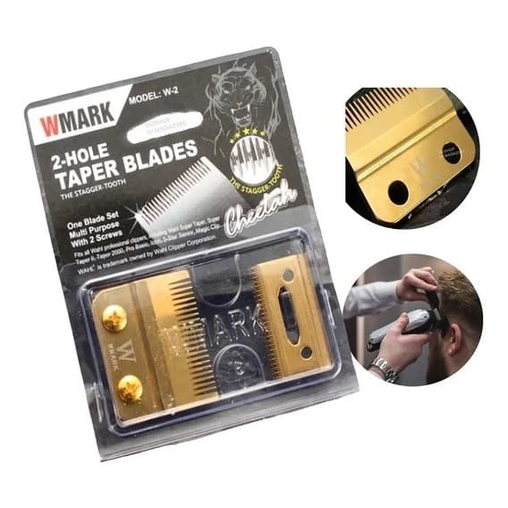 Lamina Wmark Fade Original Maquinas de corte cabelos Wahl Kemei Varios Modelos - W2