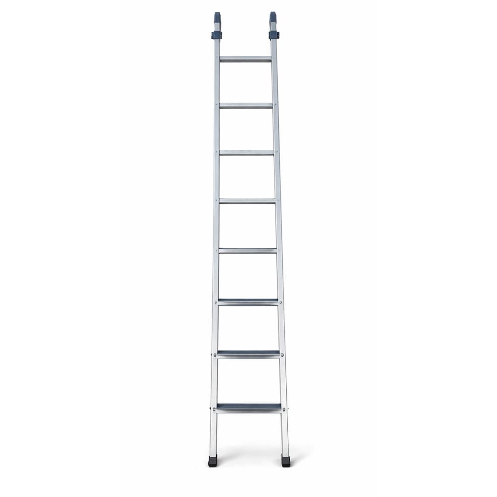 ESCADA EXTENSIVA GALVANIZADA 8X2 DEGRAUS - PARAFER