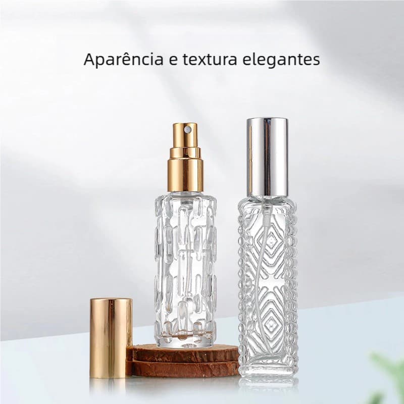Frasco Vazio Spray 10ml - Portátil para Sub-engarrafamento de Perfume Premium