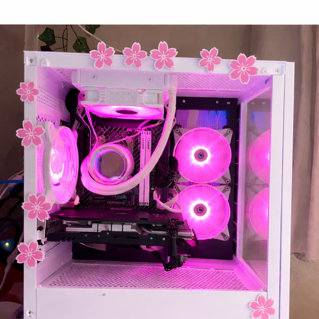 Sakura Flower Ima para Geladeira Setup Customizacao Cute Kawaii Ima para Decoracao